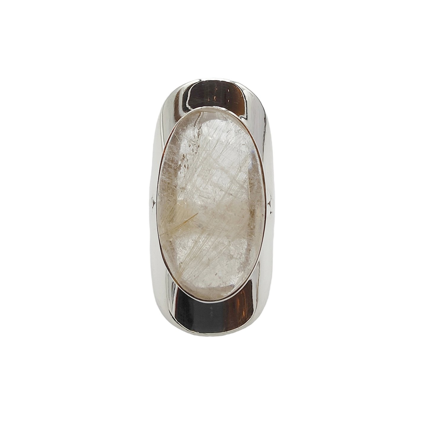 Bague Rutile doré