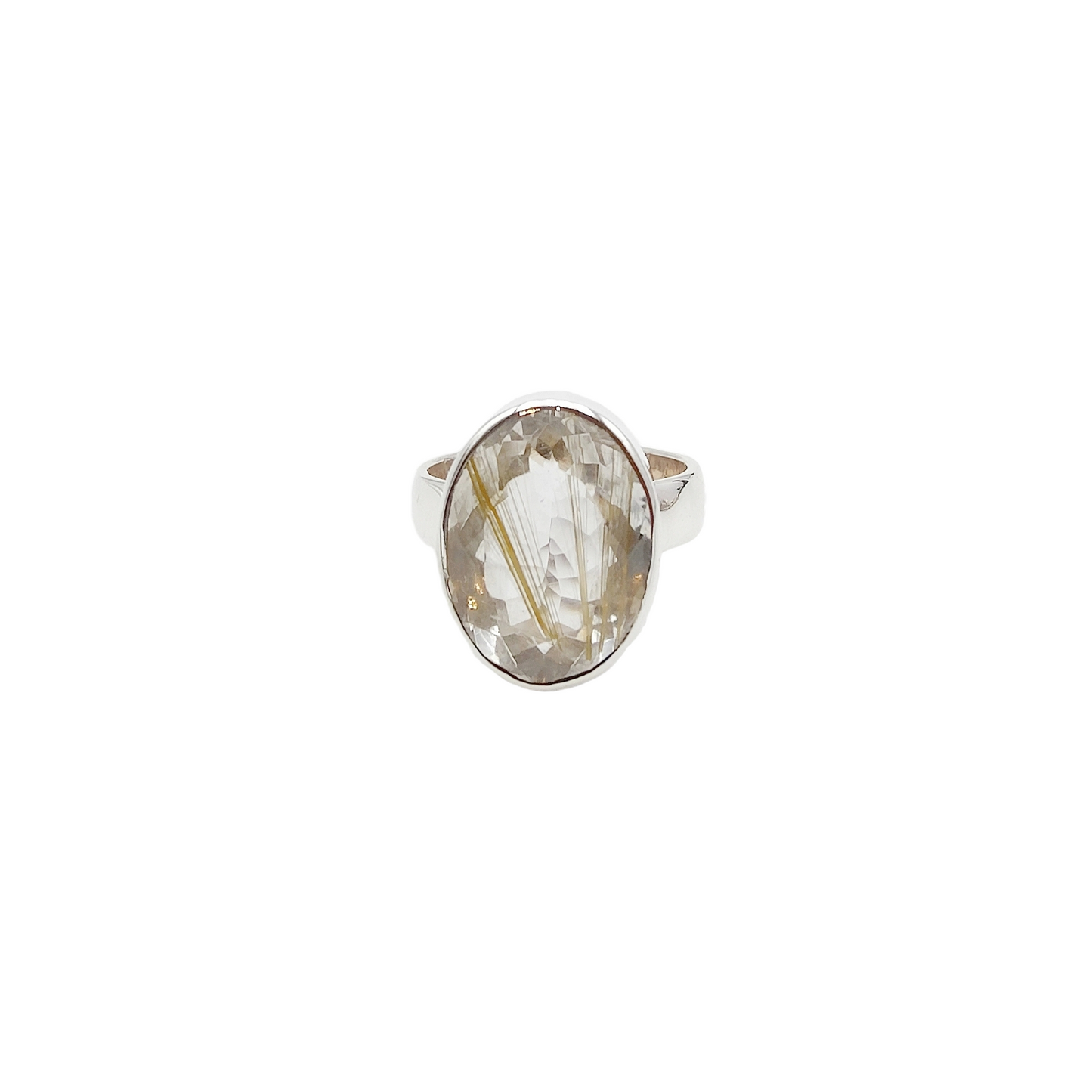 Bague Rutile doré