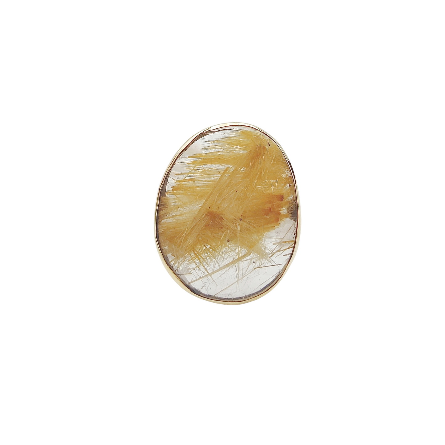 Bague Rutile doré