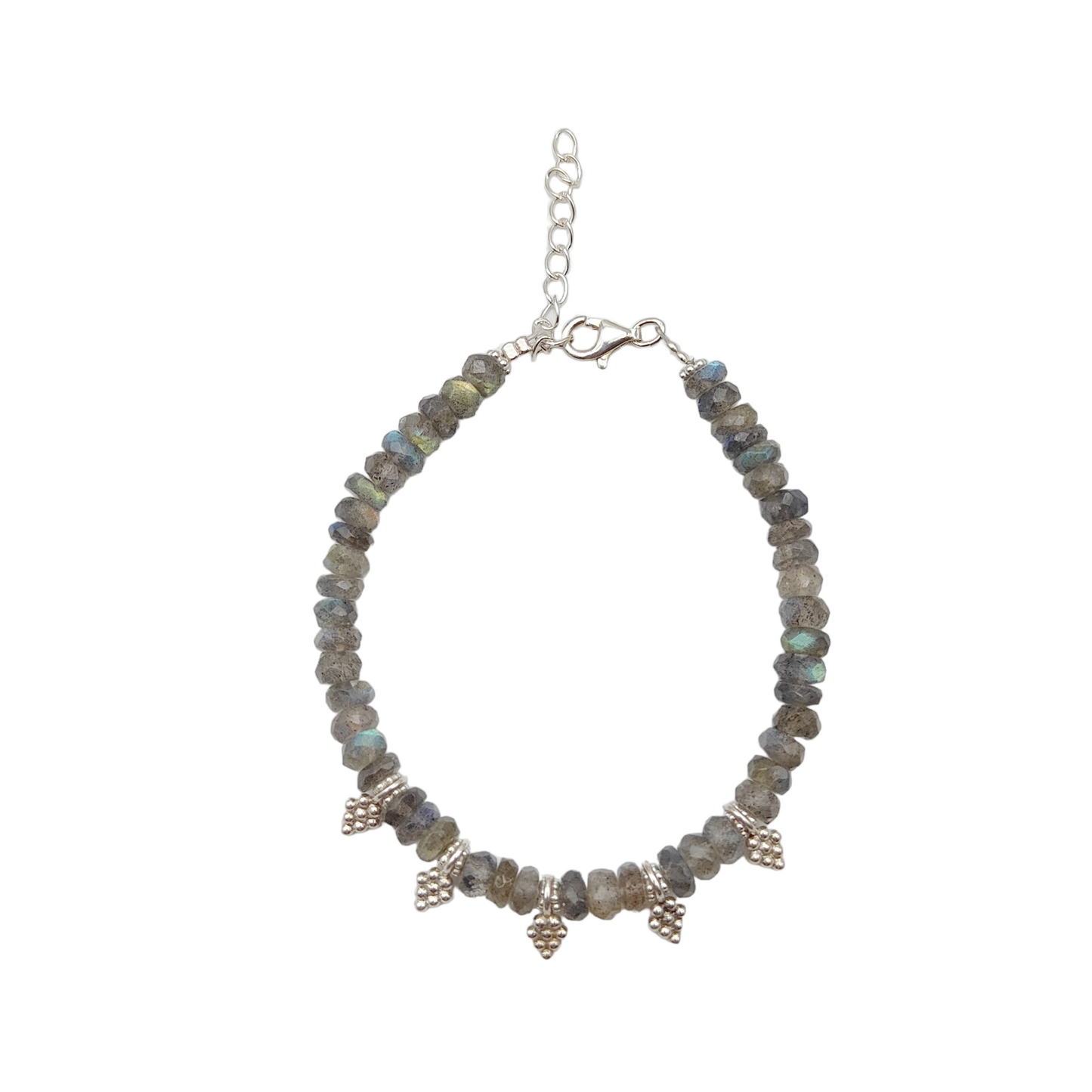 Bracelet Laradorite pampilles