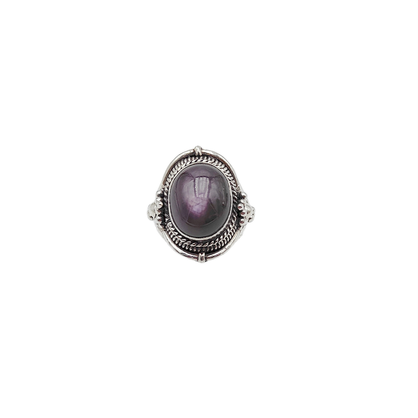Bague Rubis étoilé