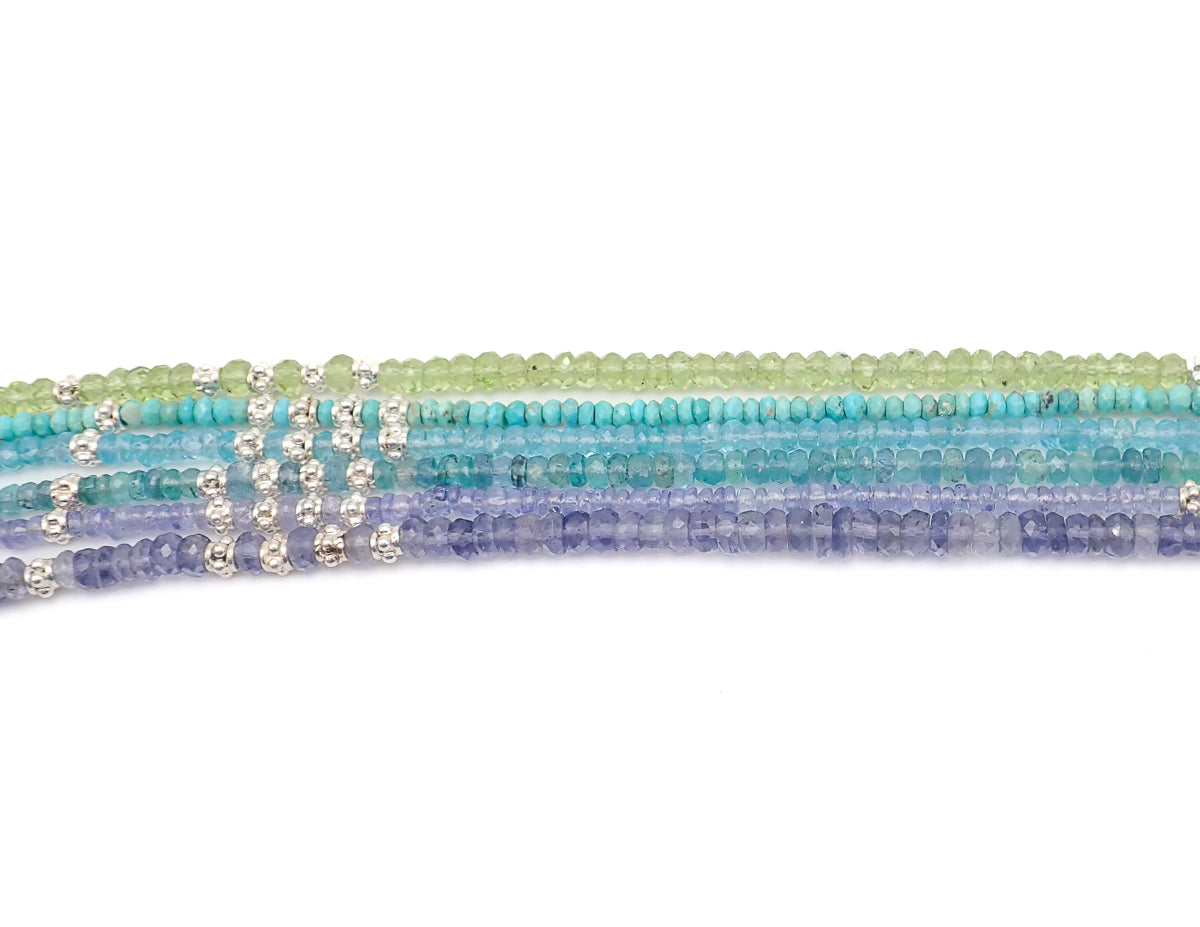Collier Turquoises Argent Petit