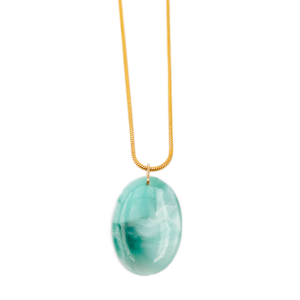 Pendentif Hemimorphite Cristallisée