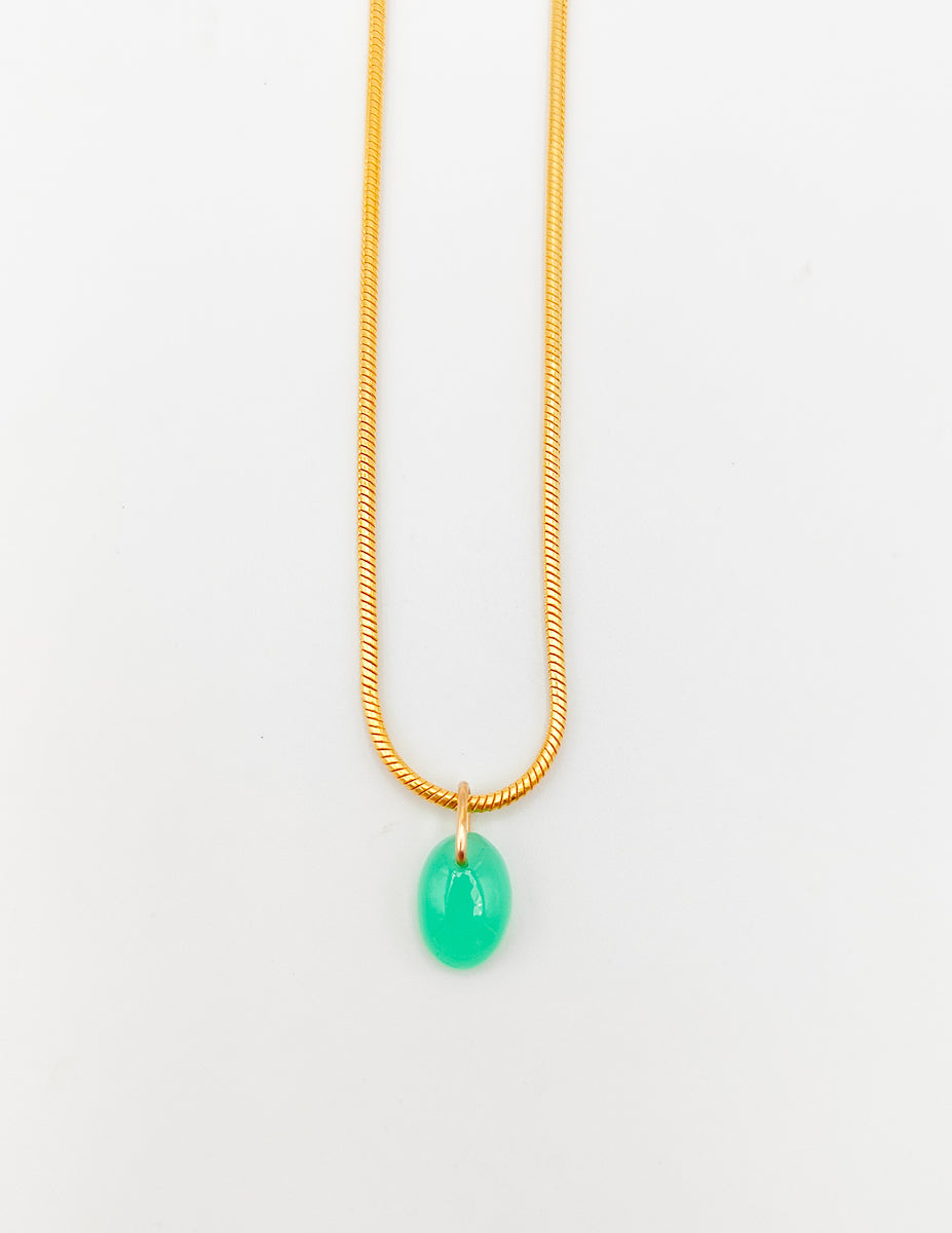 Pendentif Chrysoprase