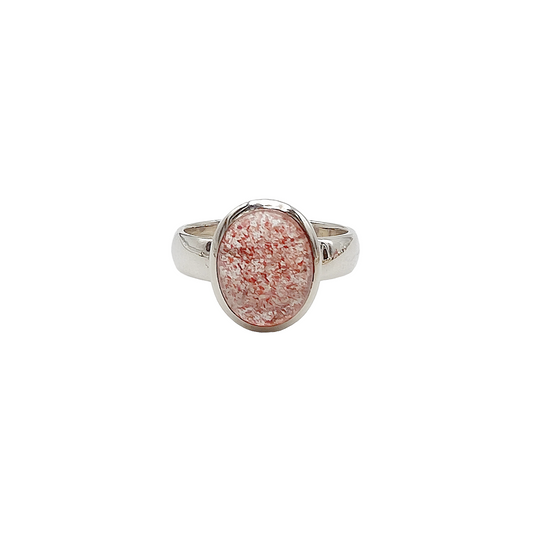 Bague Quartz fraise