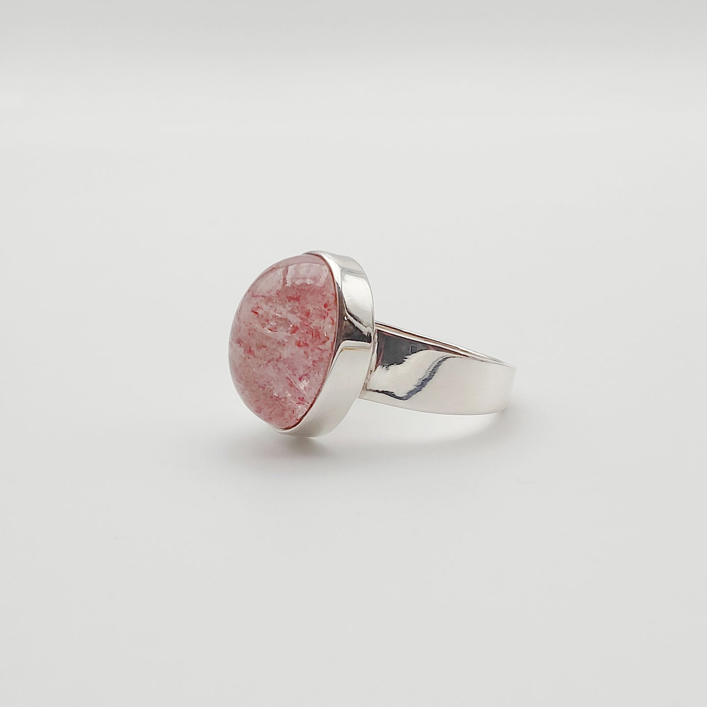 Bague Quartz fraise