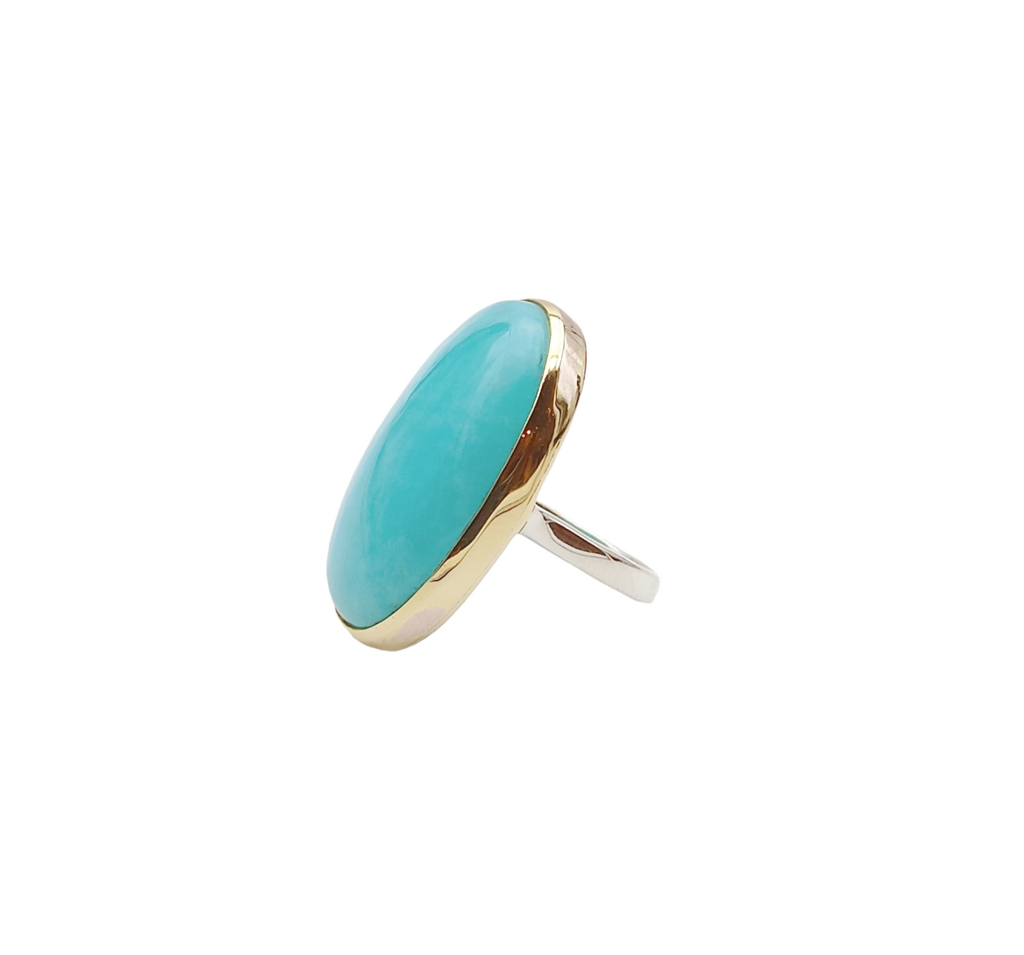 Bague Amazonite