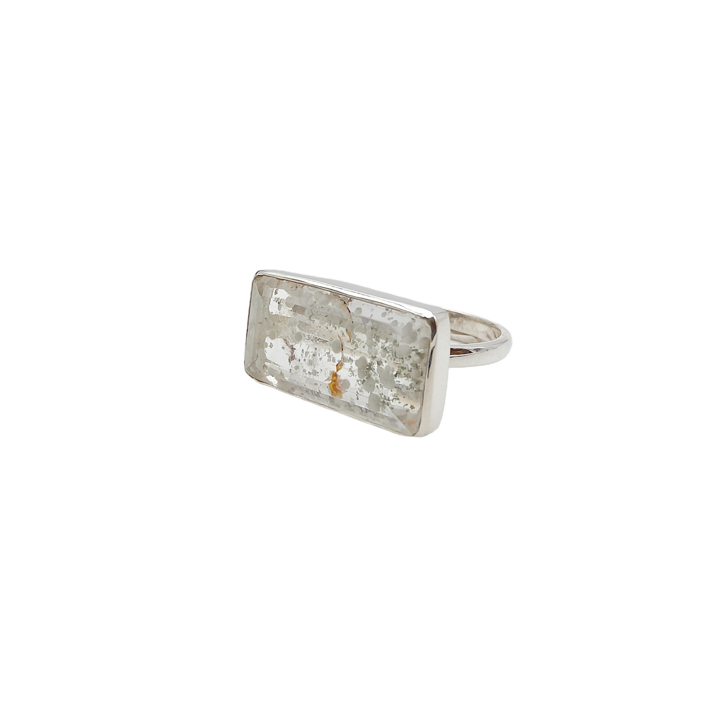 Bague Cristobalite blanche