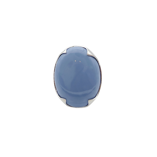 Bague Opale bleue