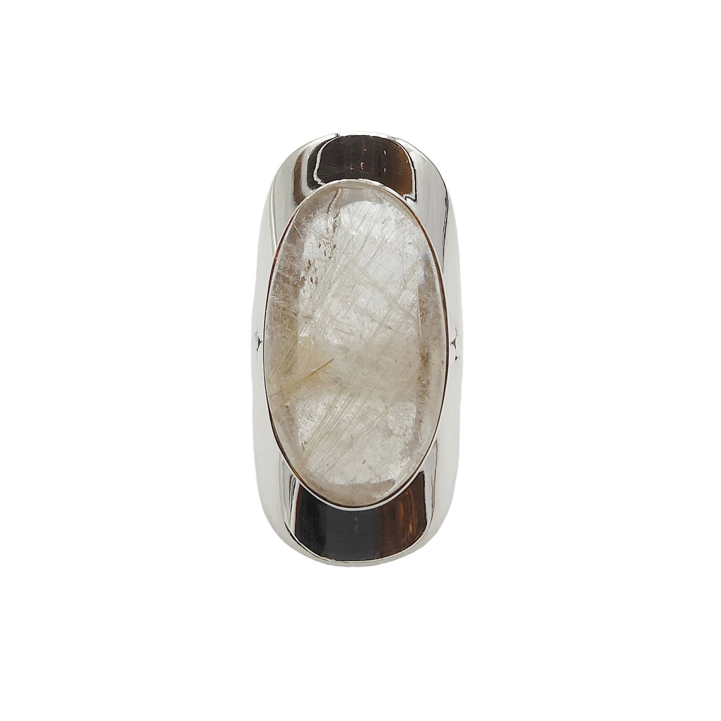 Bague Rutile doré