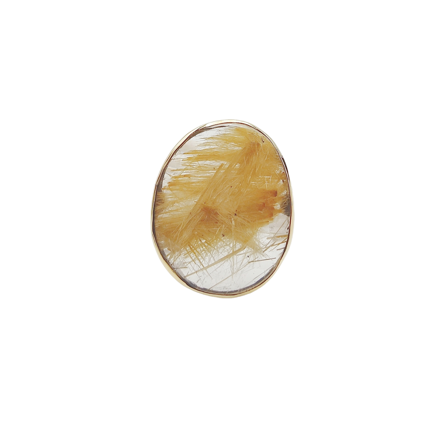 Bague Rutile doré