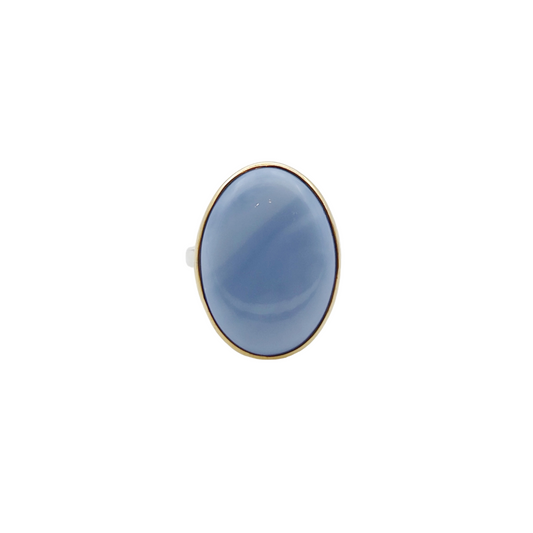 Bague Opale bleue